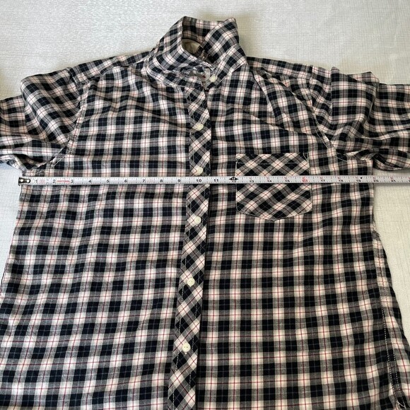 Victoria Secret Plaid Long Sleeve Shirt. Size S. - Picture 7 of 9